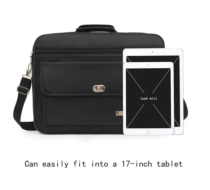 Men's Briefcase Handbags 17inch Large Capacity Men Business Bag Casual Men Shoulder Bag Brand Good Quality Messenger Bag
