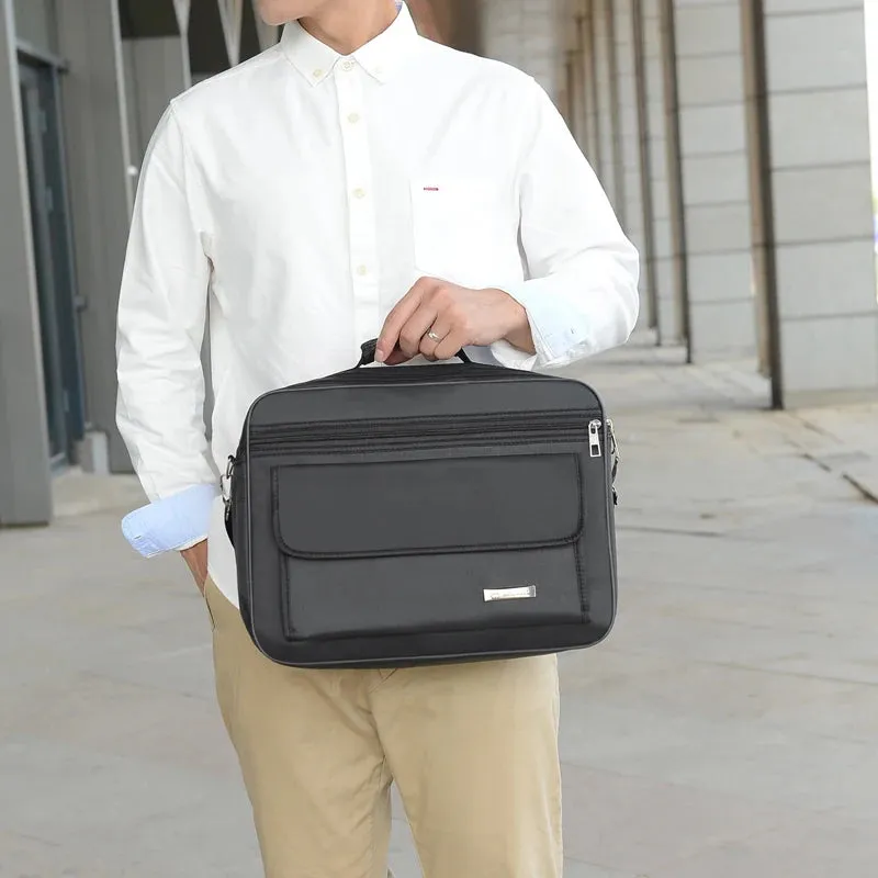 Men's Briefcase Handbags 17inch Large Capacity Men Business Bag Casual Men Shoulder Bag Brand Good Quality Messenger Bag