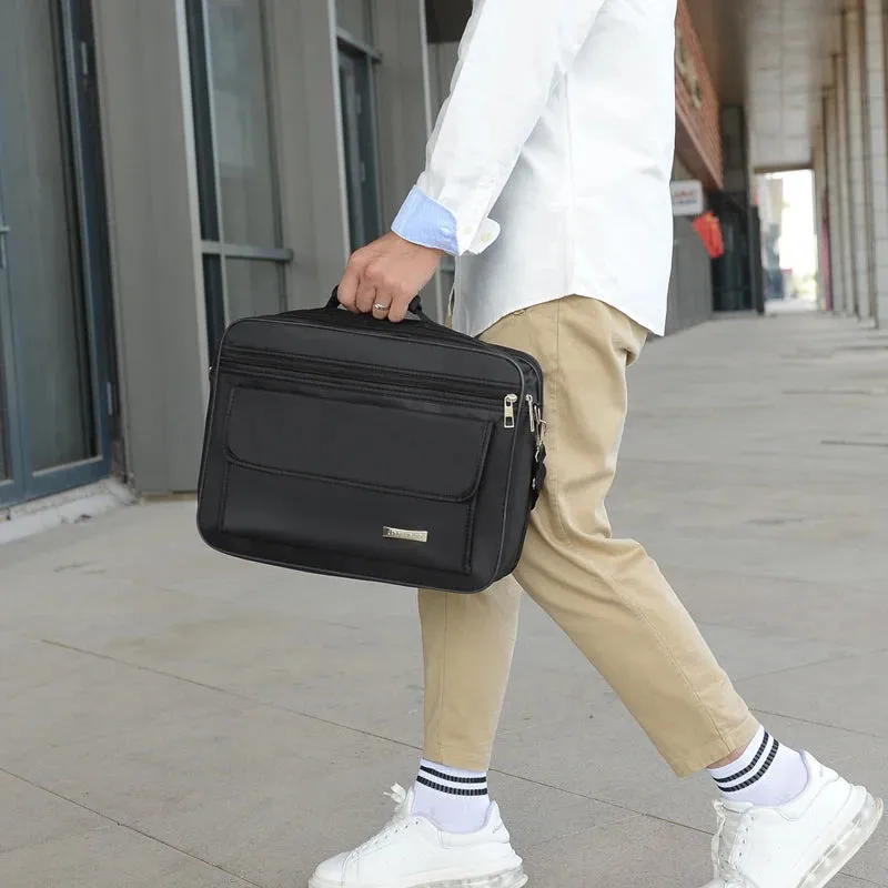 Men's Briefcase Handbags 17inch Large Capacity Men Business Bag Casual Men Shoulder Bag Brand Good Quality Messenger Bag
