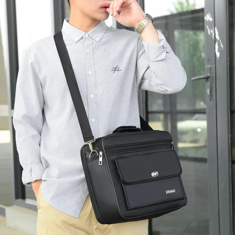 Men's Briefcase Handbags 17inch Large Capacity Men Business Bag Casual Men Shoulder Bag Brand Good Quality Messenger Bag