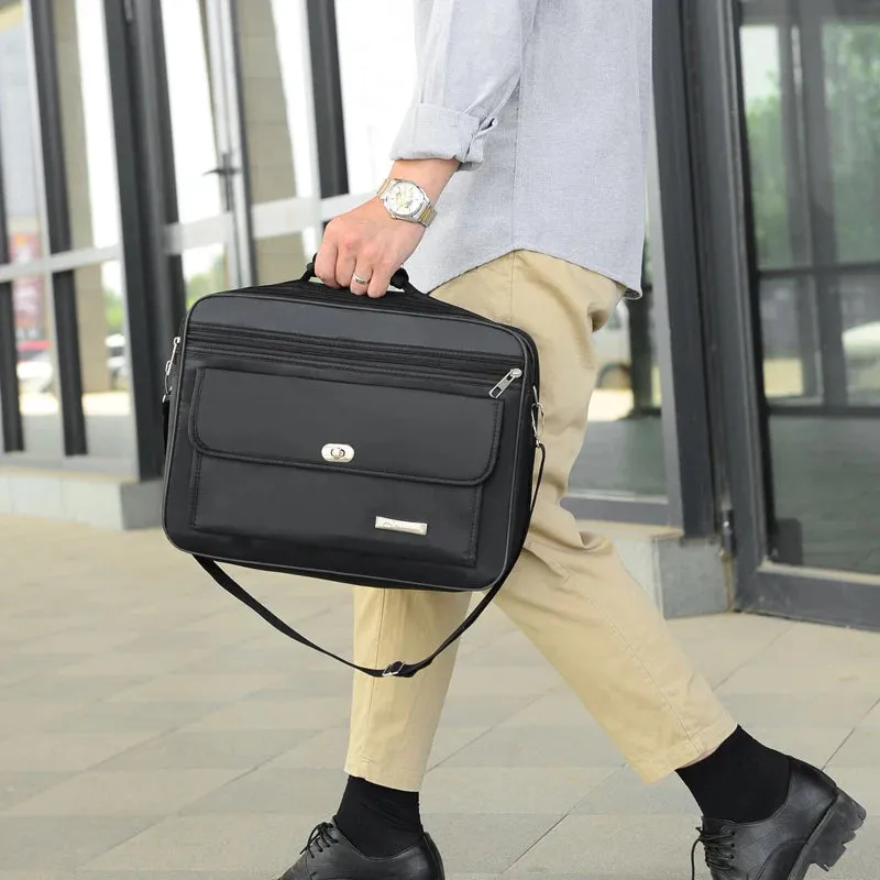 Men's Briefcase Handbags 17inch Large Capacity Men Business Bag Casual Men Shoulder Bag Brand Good Quality Messenger Bag