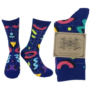 Mens Colorful Novelty Funky Fun Cotton Fashion Socks  Collection- Single Pairs