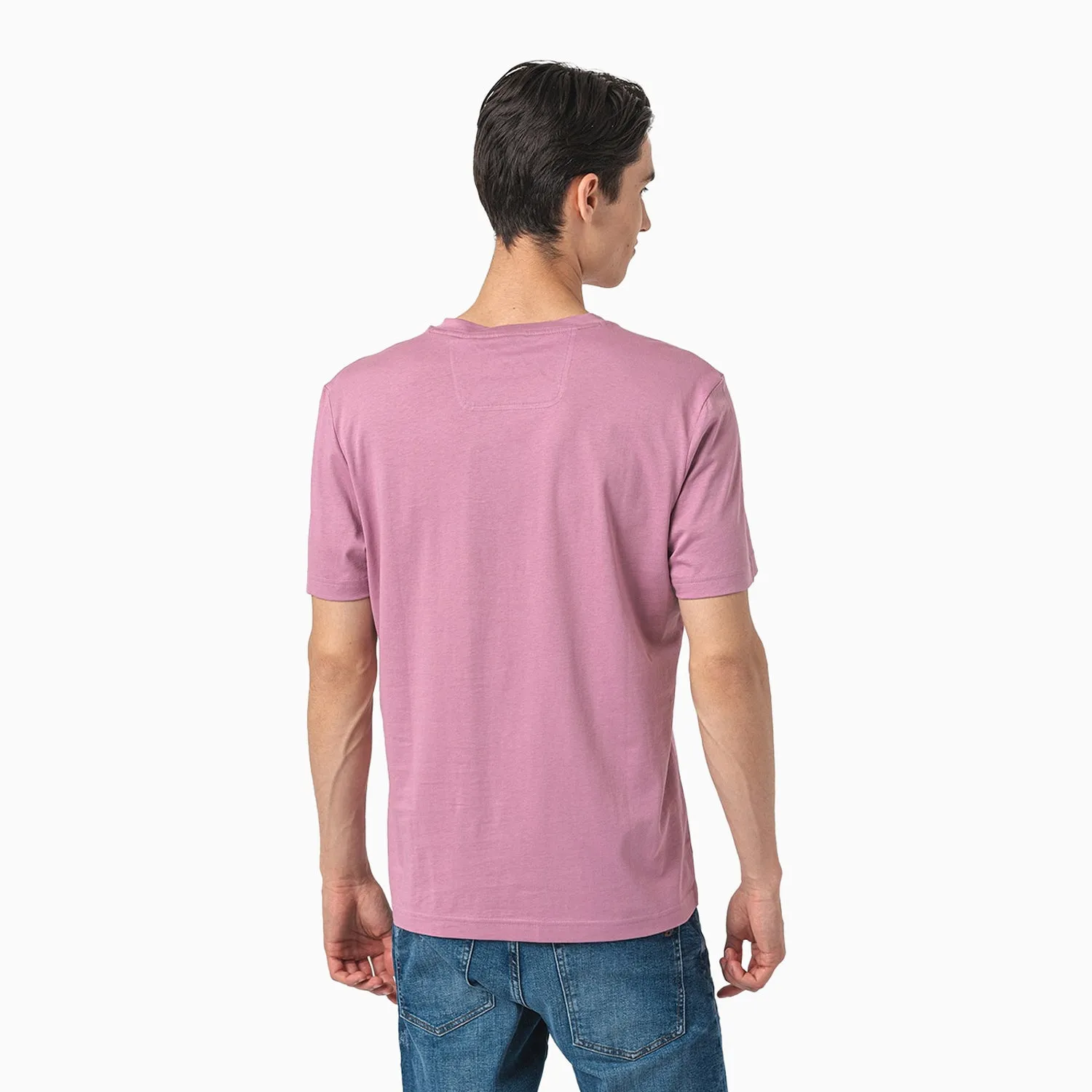 Men's Cotton Jersey Regular Fit T-Shirt With Signature Artwork