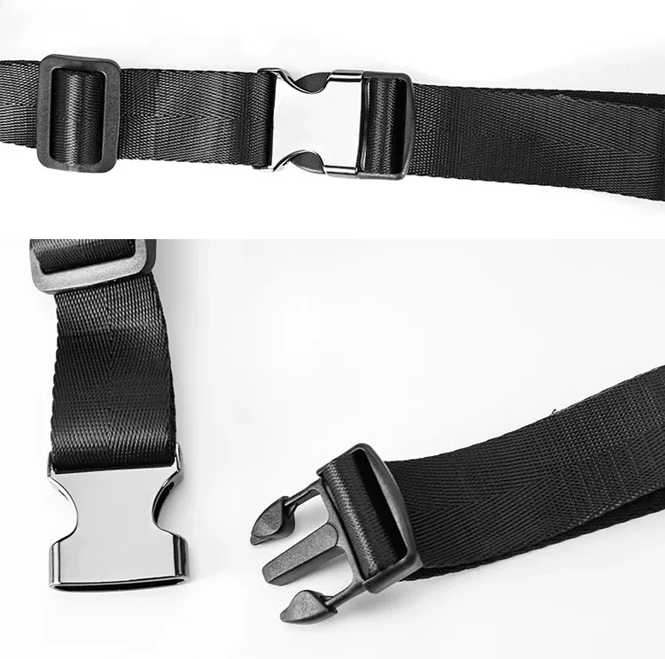 Men's Genuine Leather Waist Bag Chest Pack