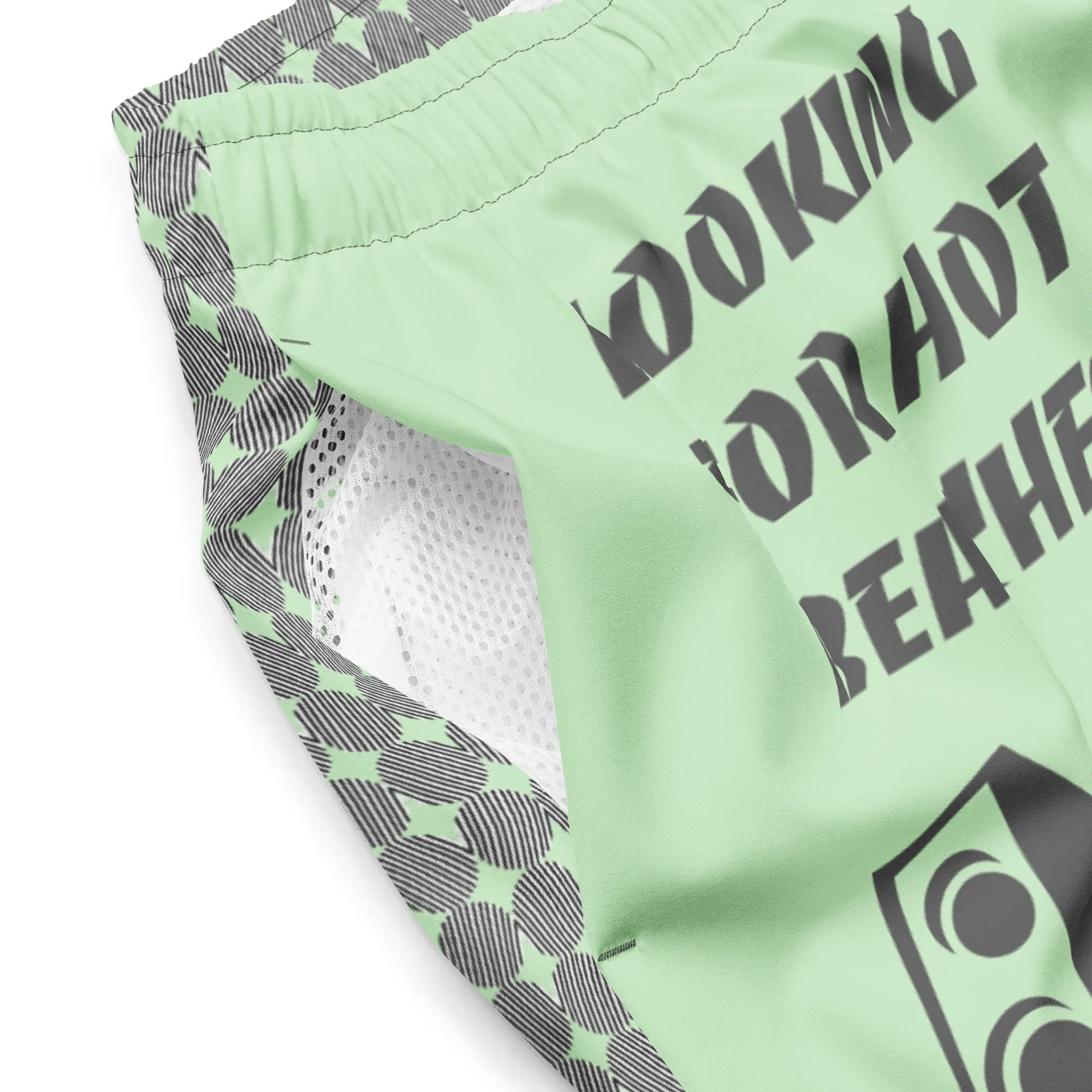 Men's Green Swim Trunks
