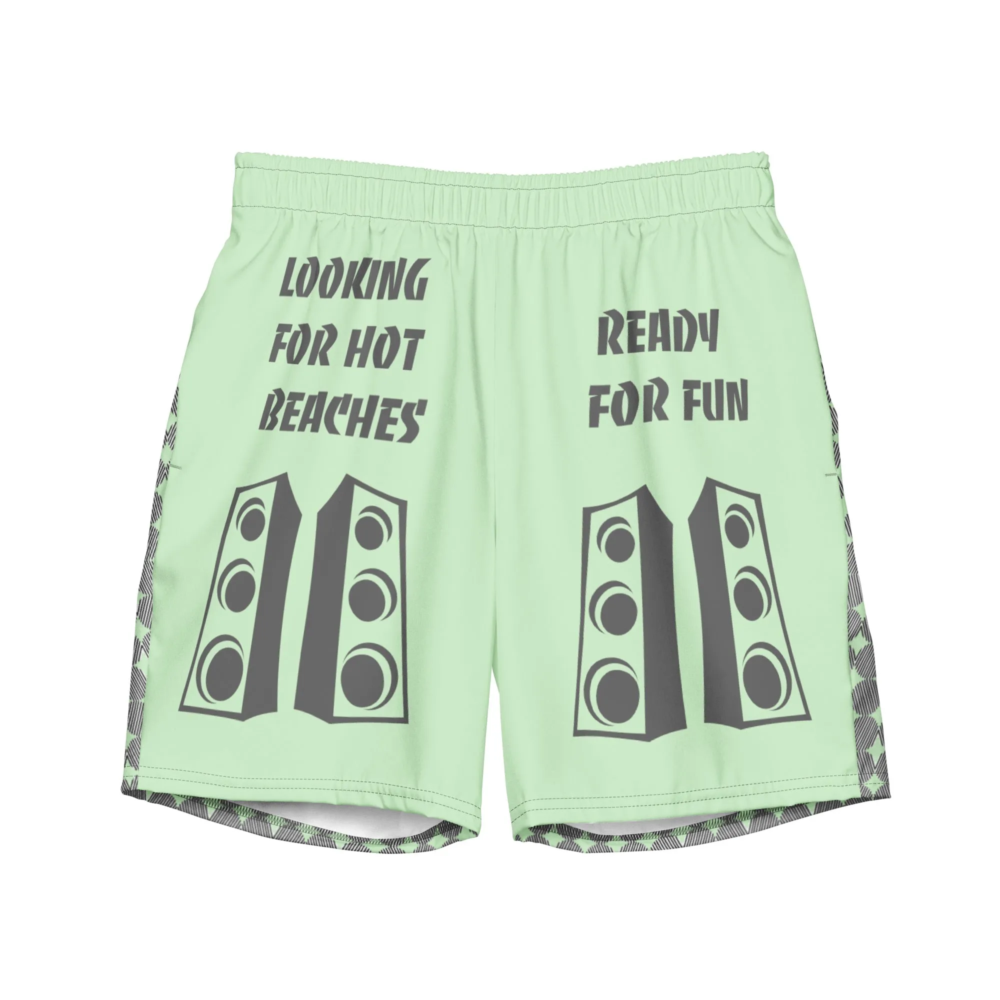 Men's Green Swim Trunks