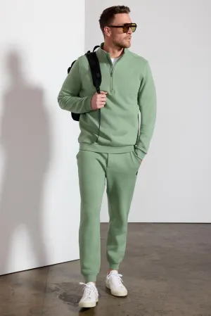 Men's Luxefleece 1/4 Zip  - Hedge Green