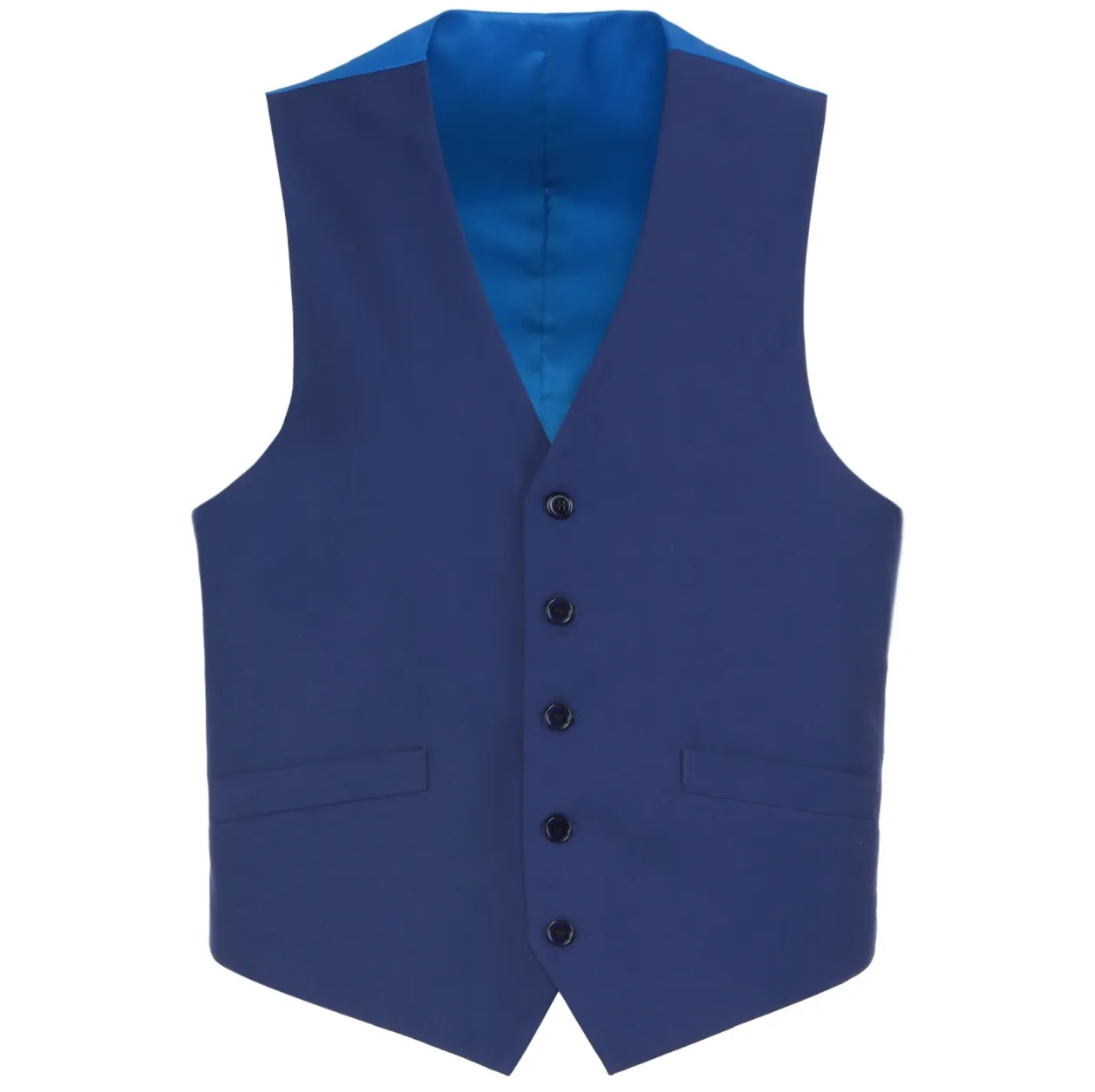 Men's Renoir Royal Blue Suit Vest