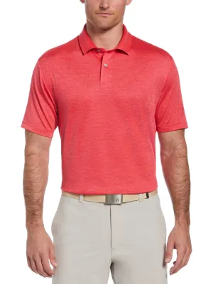 Men's Space Dye Texture Golf Polo