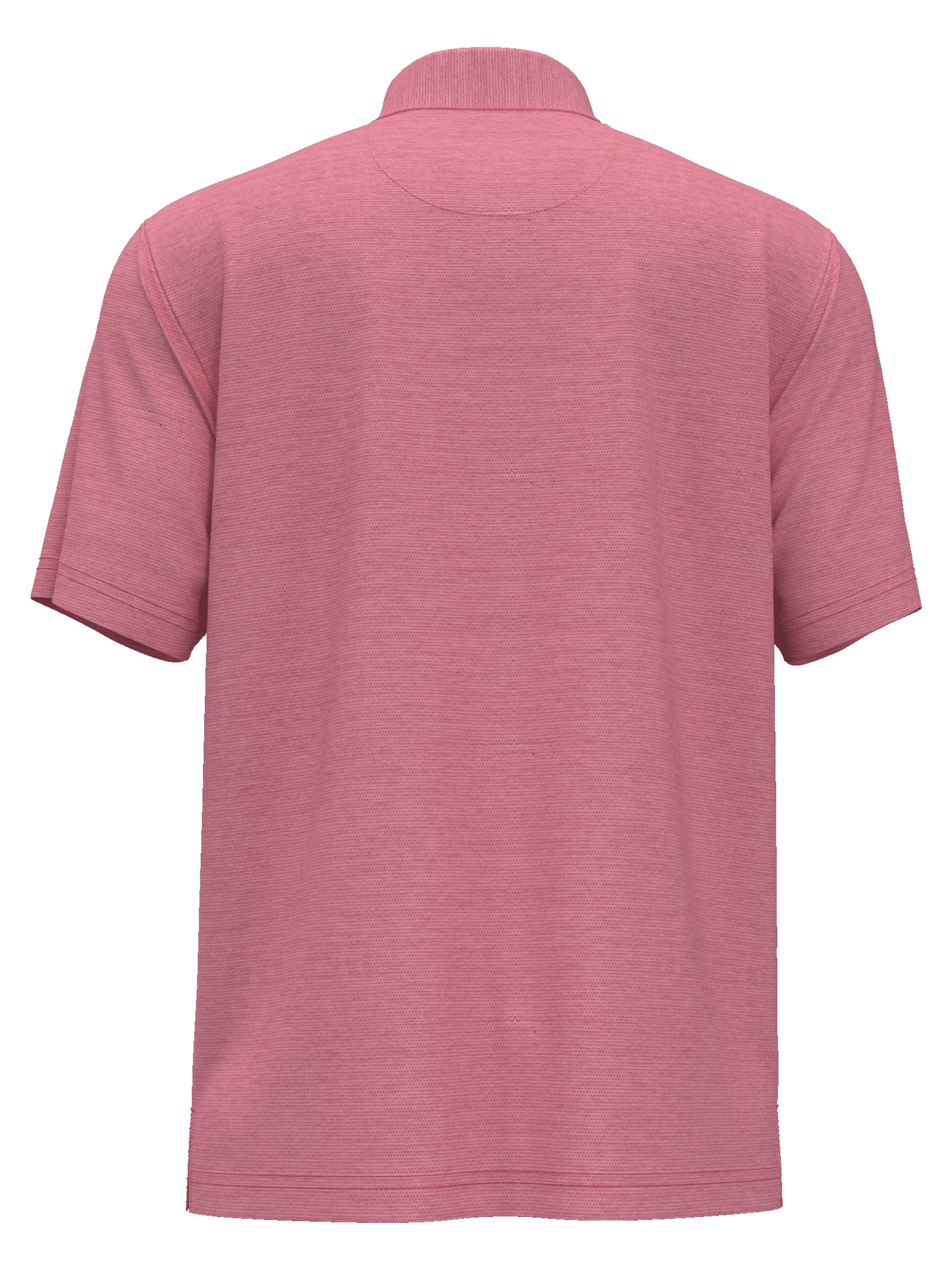 Men's Space Dye Texture Golf Polo
