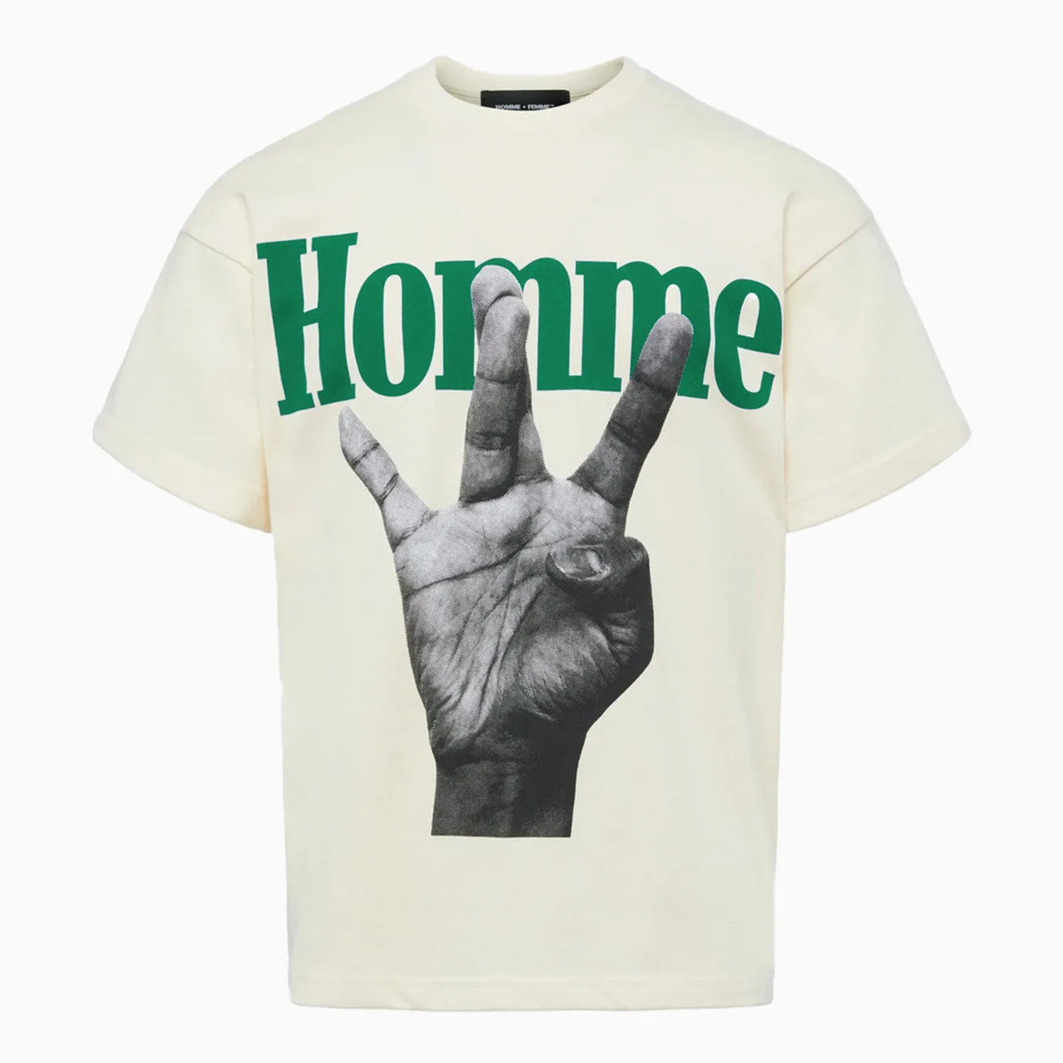 Men's Twisted Fingers Short Sleeve T-Shirt