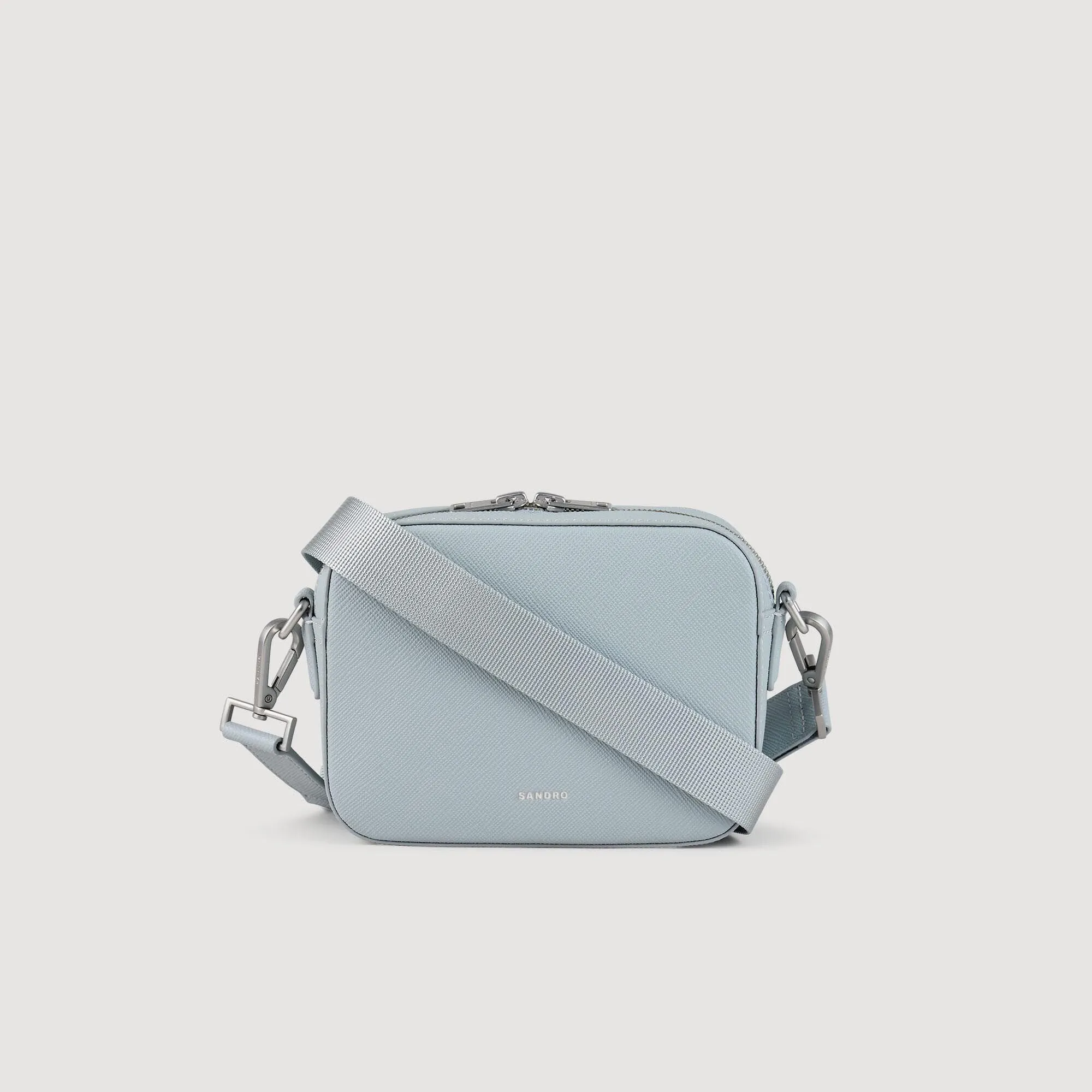 Minibag Hook Small Synthetic Leather Bag Blue Sky