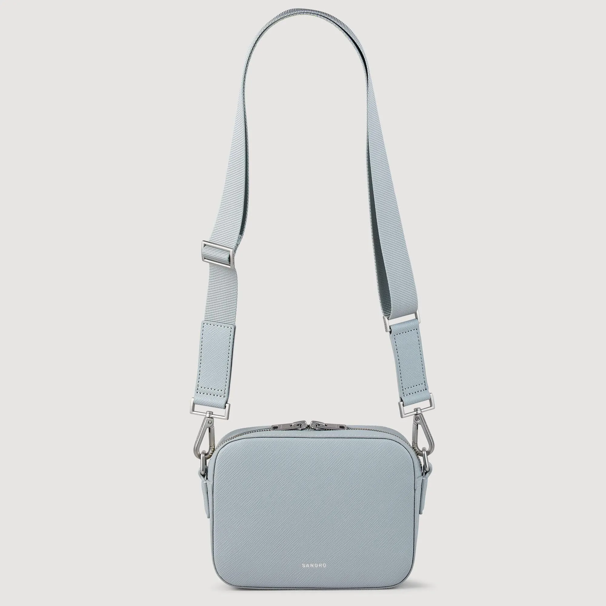 Minibag Hook Small Synthetic Leather Bag Blue Sky