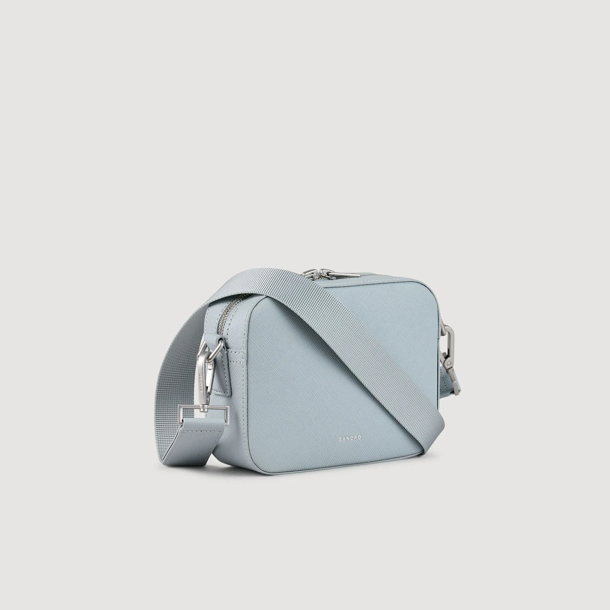 Minibag Hook Small Synthetic Leather Bag Blue Sky