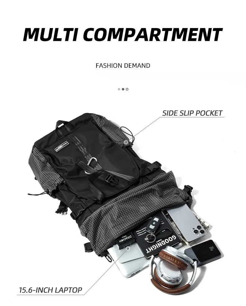 Motorcycle Secure checkout Roll Capacity Expandable Bags Riding Large Backpack Hike Sports Outdoor Backpack Waterproof Sale event Men's Travel Top