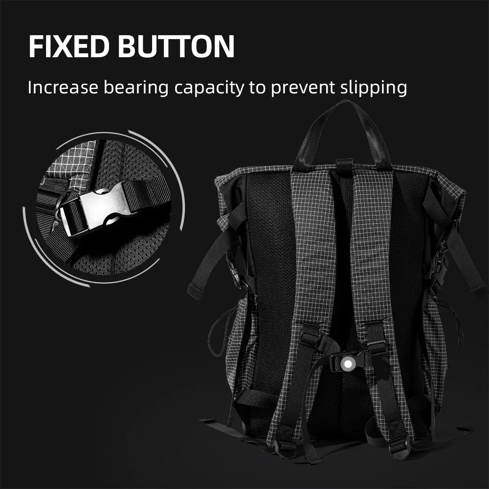 Motorcycle Secure checkout Roll Capacity Expandable Bags Riding Large Backpack Hike Sports Outdoor Backpack Waterproof Sale event Men's Travel Top