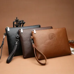 New PU Leather Business Style Men's Clutch