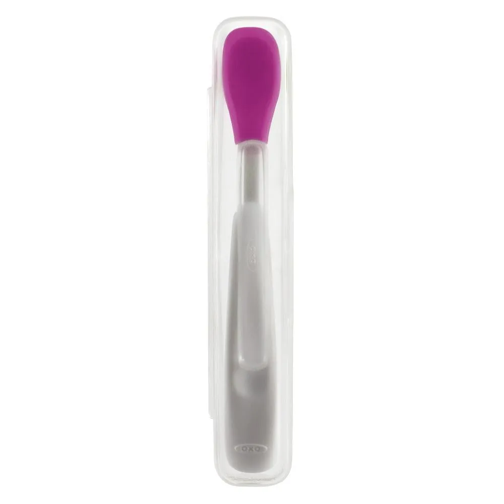 Oxo Tot On-the-Go Feeding Spoon (Pink)