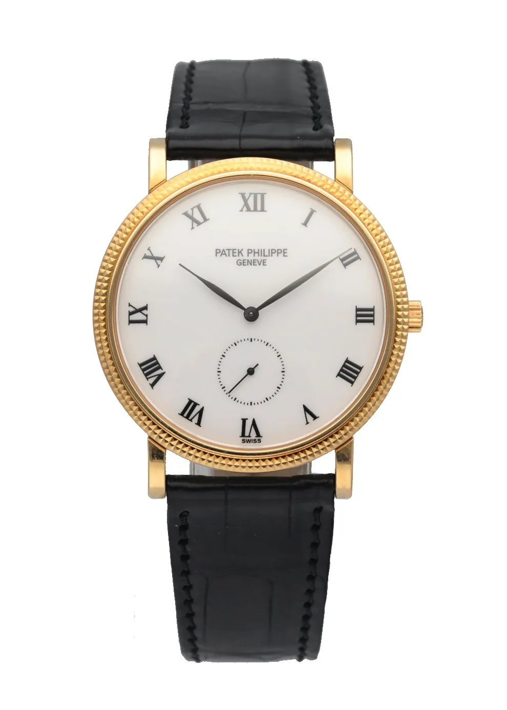 Patek Philippe 3919J Calatrava 18K Yellow Gold Men's Watch Box & Papers