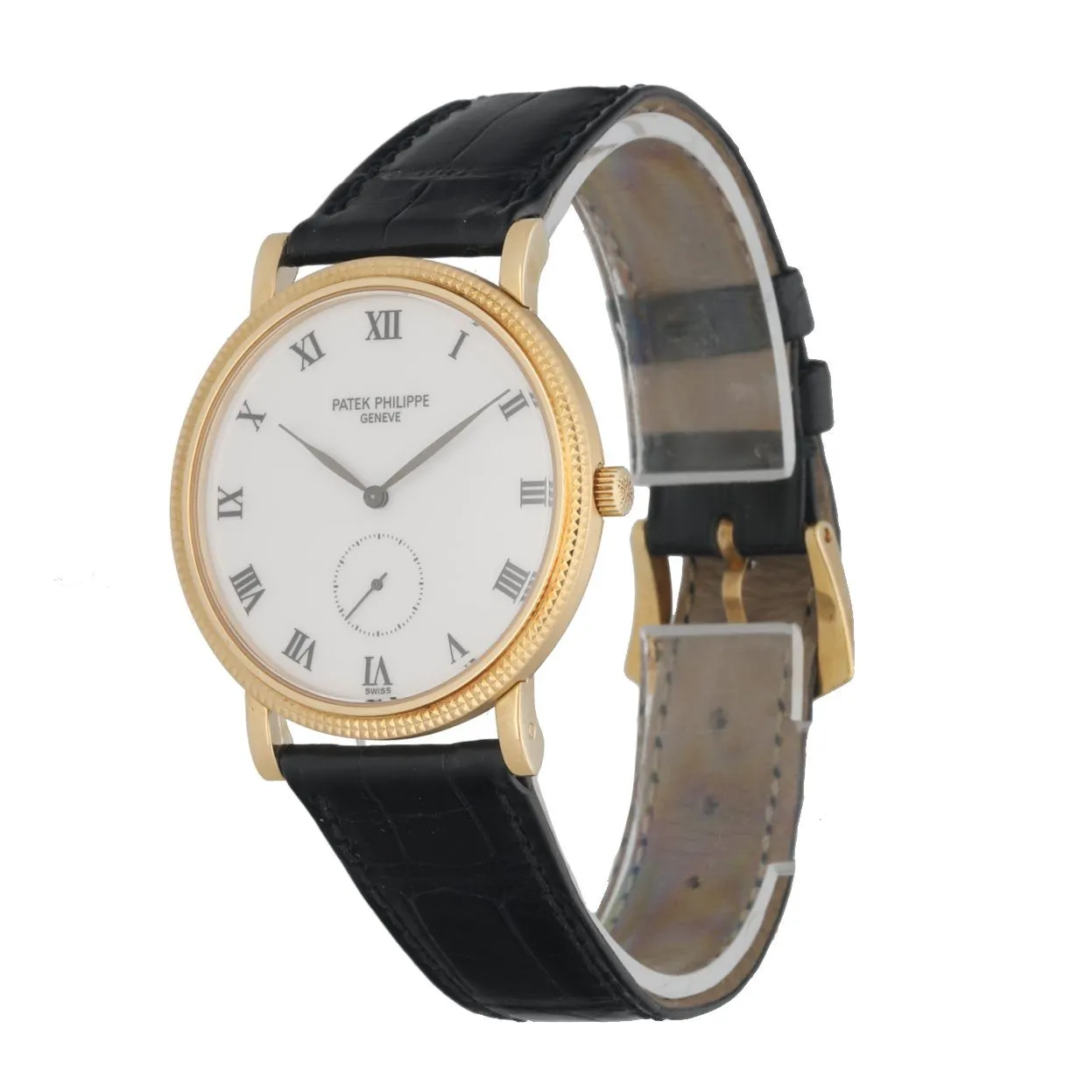 Patek Philippe 3919J Calatrava 18K Yellow Gold Men's Watch Box & Papers