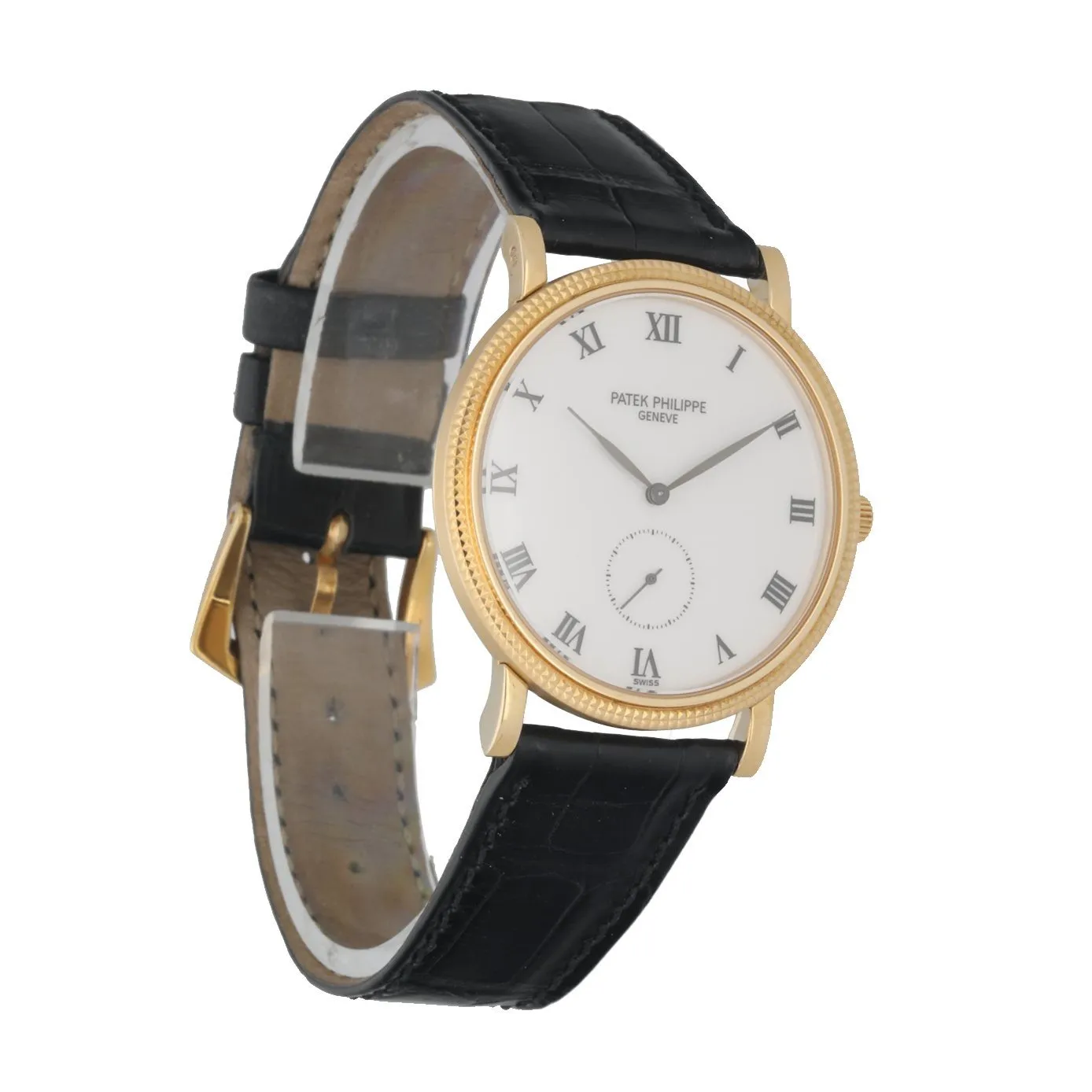 Patek Philippe 3919J Calatrava 18K Yellow Gold Men's Watch Box & Papers