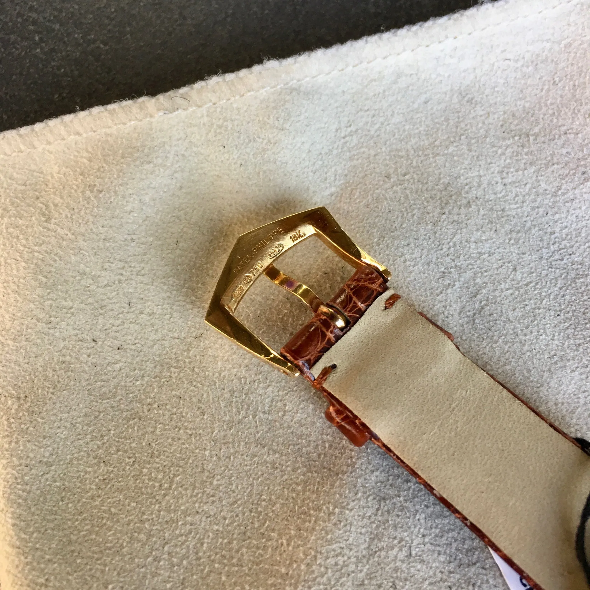 Patek Philippe Calatrava Travel Time 5034J Manual Yellow Gold Mens Watch