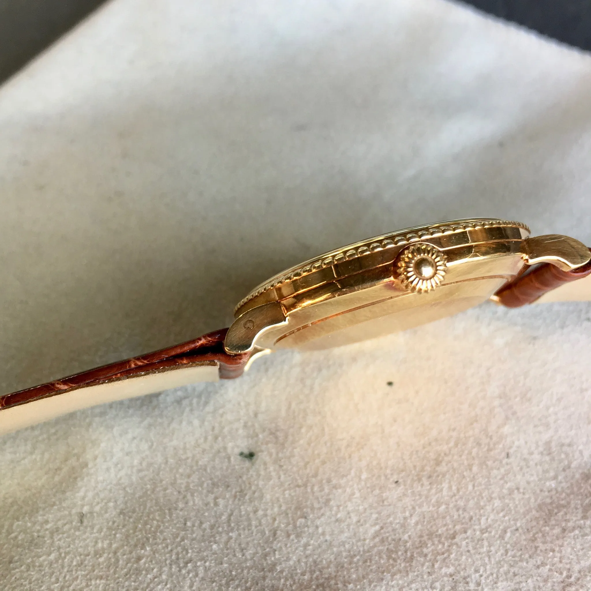 Patek Philippe Calatrava Travel Time 5034J Manual Yellow Gold Mens Watch