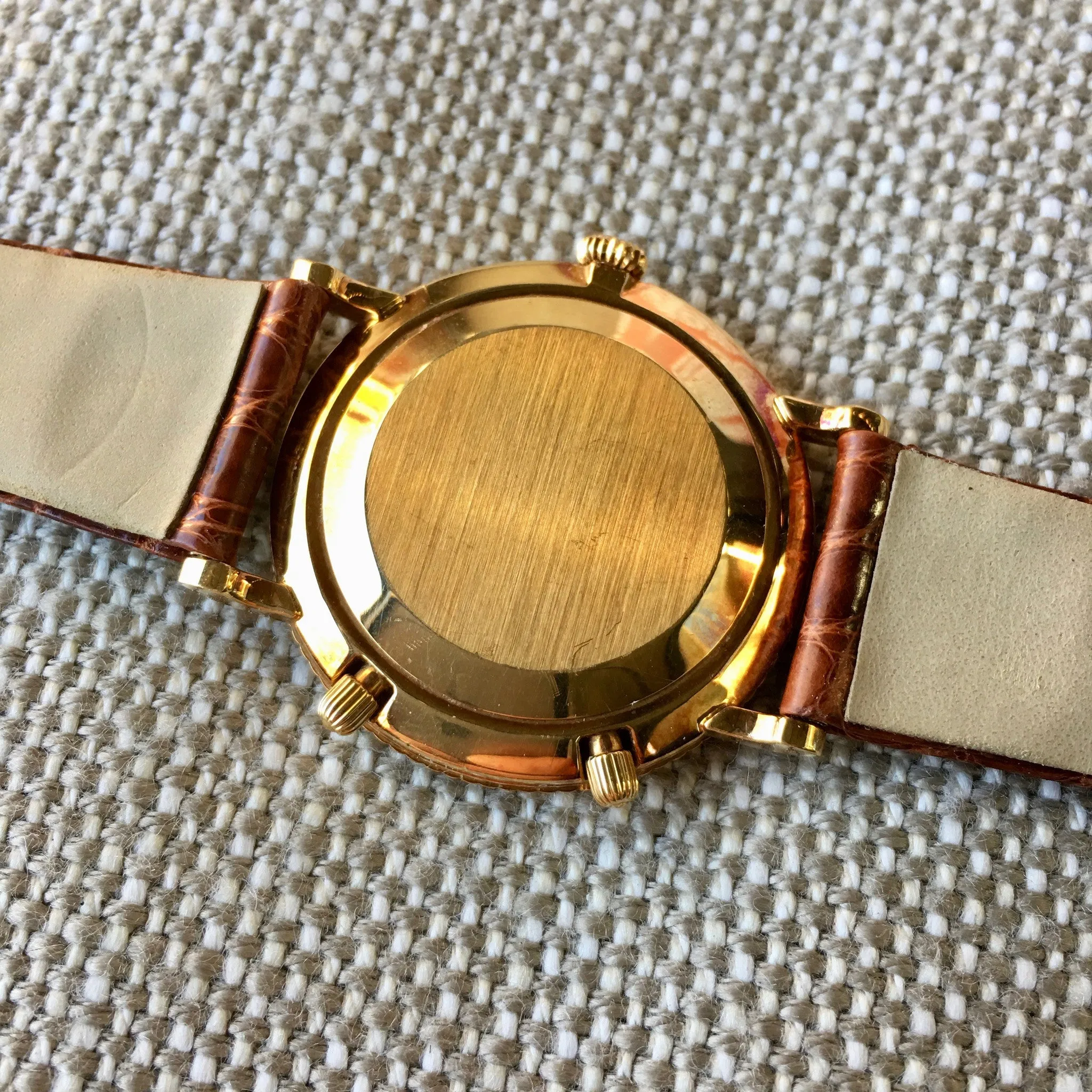 Patek Philippe Calatrava Travel Time 5034J Manual Yellow Gold Mens Watch