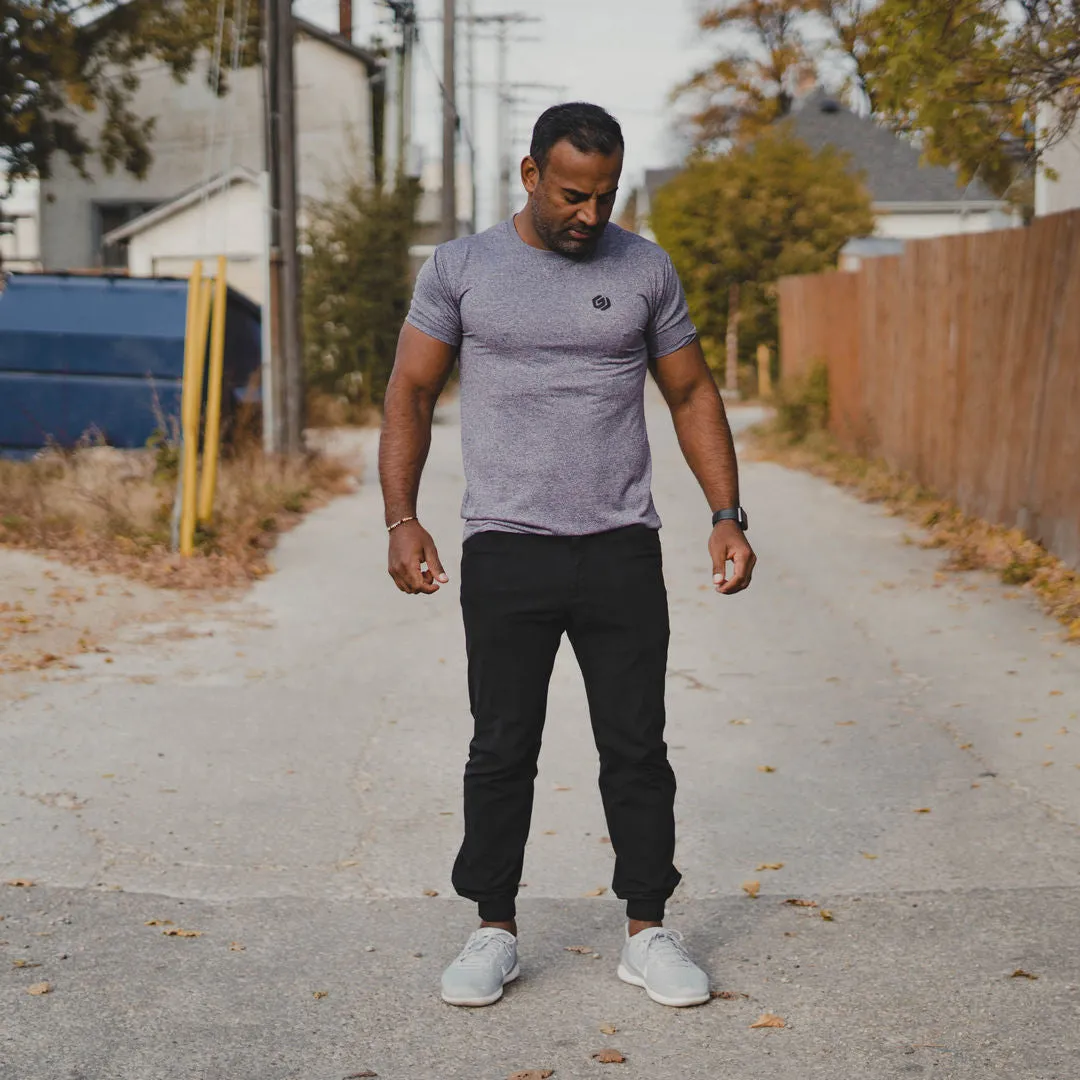 Performance Dry Tech Tee - Heather Blue (Men's)