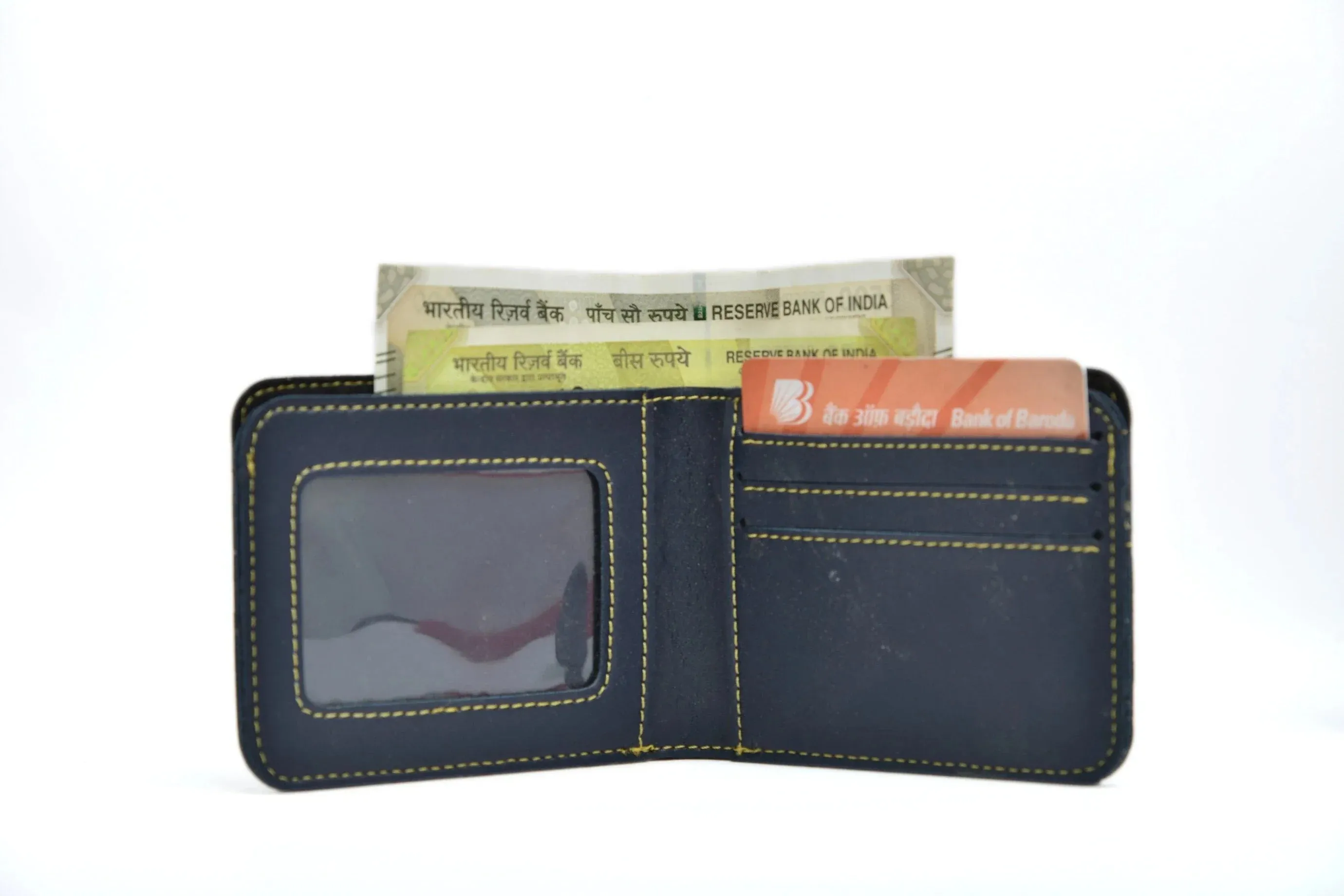 Personalized Couple's Combo : Chained Sling Bag( Product 1 ) & Men's Wallet (Product 2)- Royal Blue