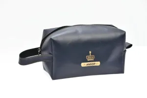 Personalized Mutlipurpose Travel - Make-up Pouch - Royal Blue