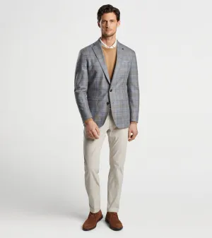 Peter Millar - Callan Plaid Soft Jacket - Blue Pearl