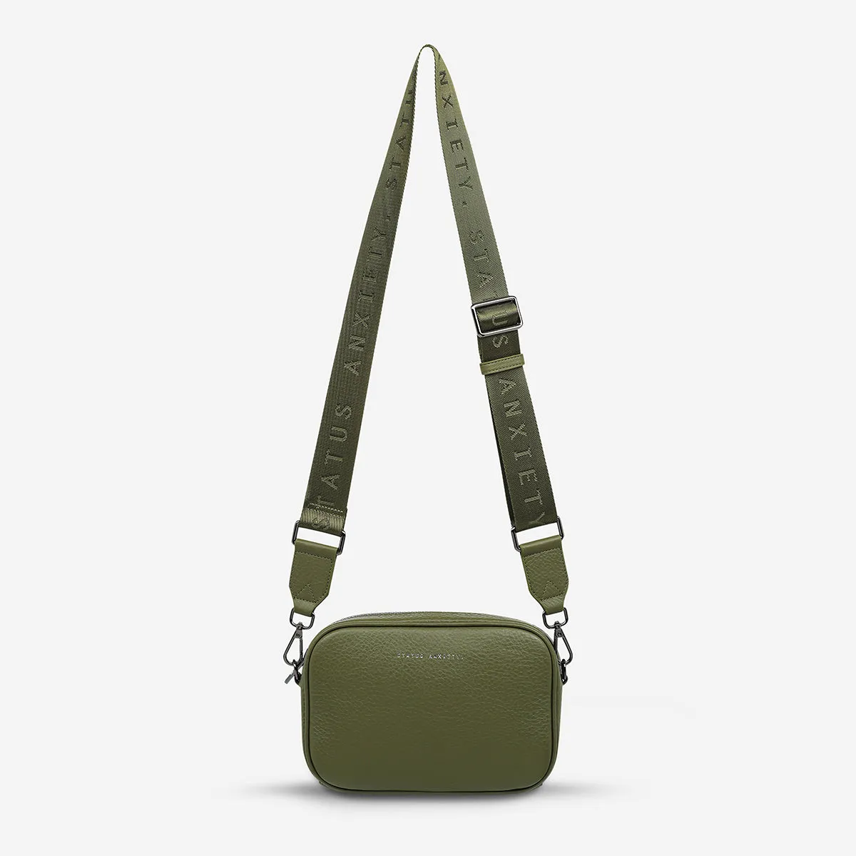 Plunder Bag With Webbed Strap - Khaki