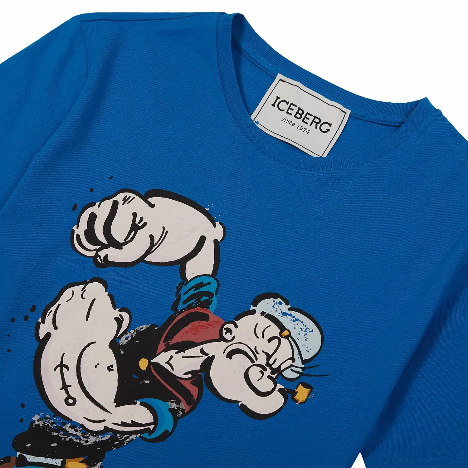 Popeye Walk Tee - Royal Blue