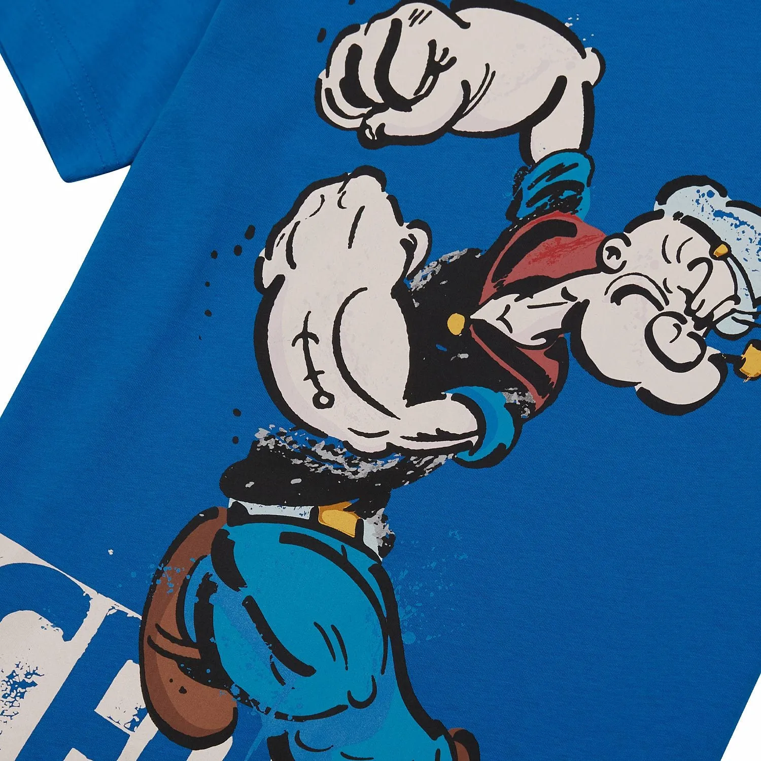Popeye Walk Tee - Royal Blue