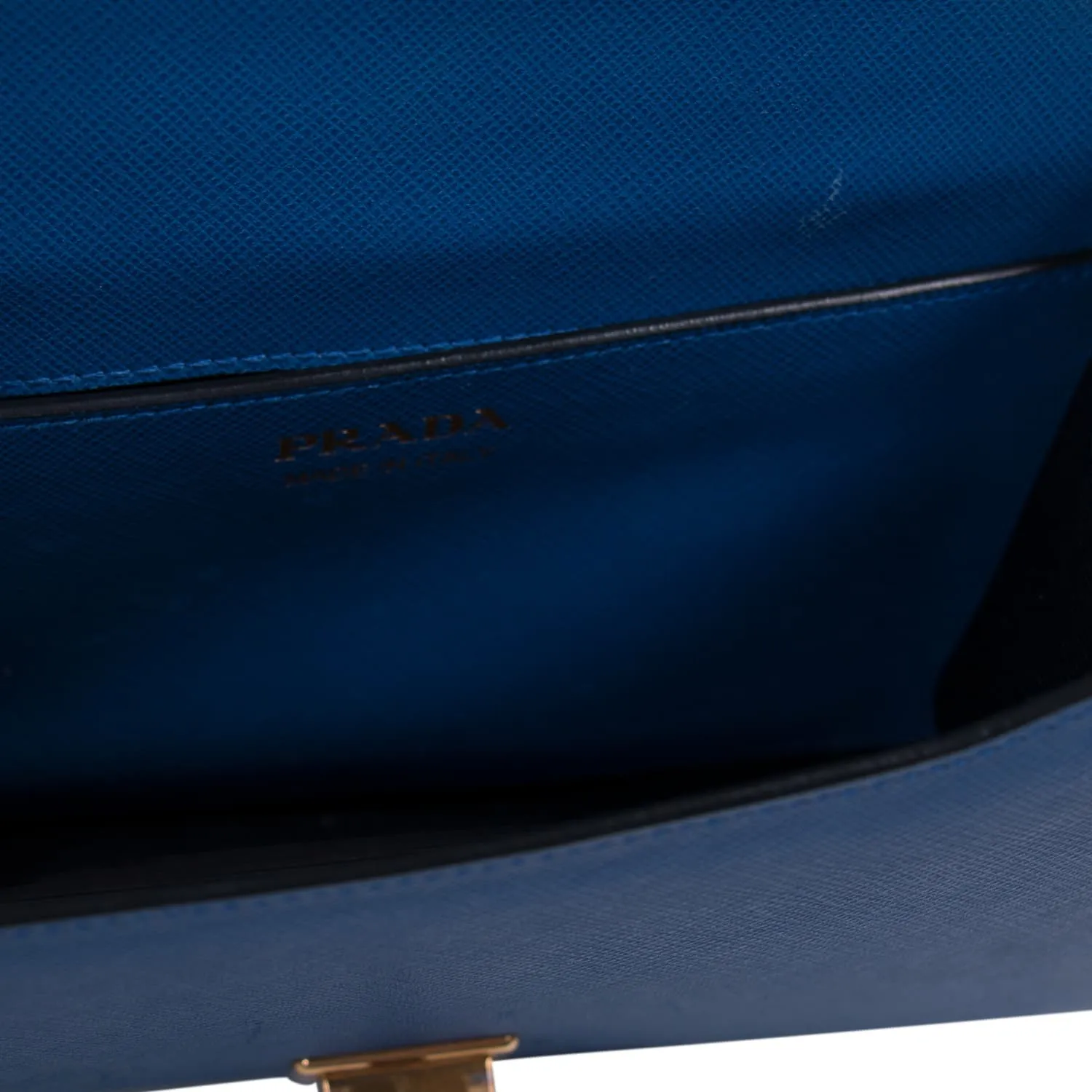Prada Pattina Saffiano Lux Shoulder Bag