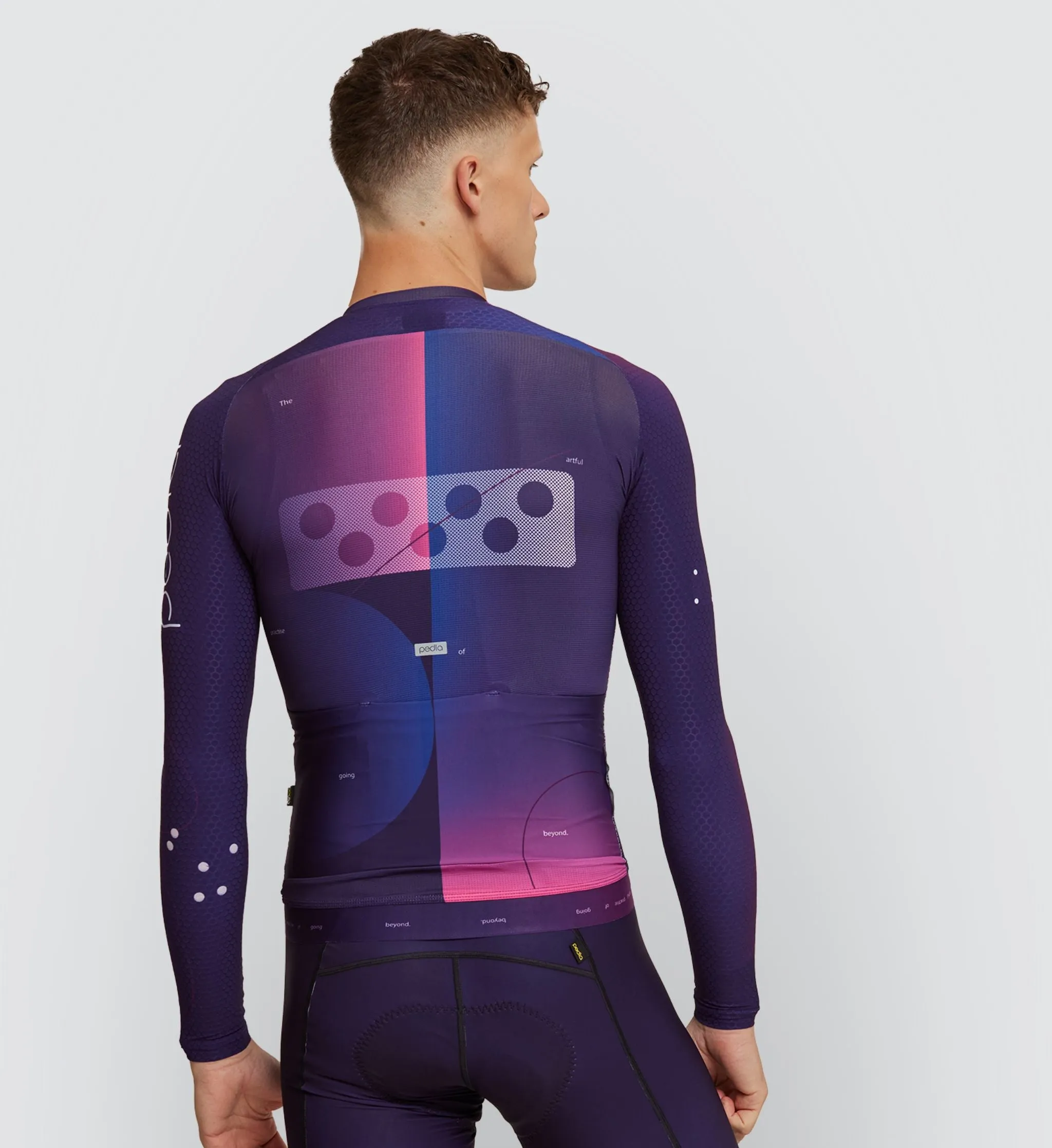 Pro / Men's Pursuit 2.0 LS Jersey - Flow State Plum