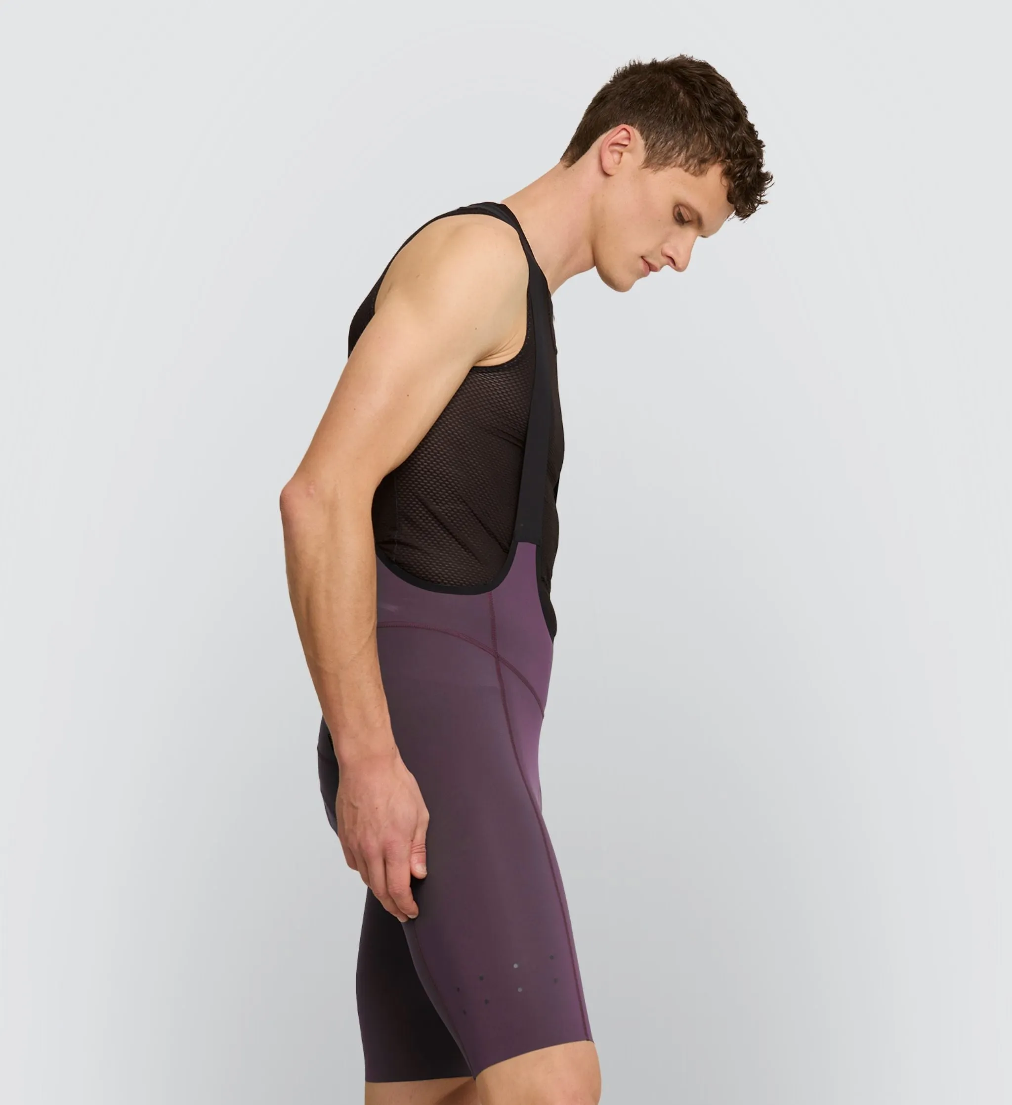 Pro / Men's SuperFIT Bib Short - Plum