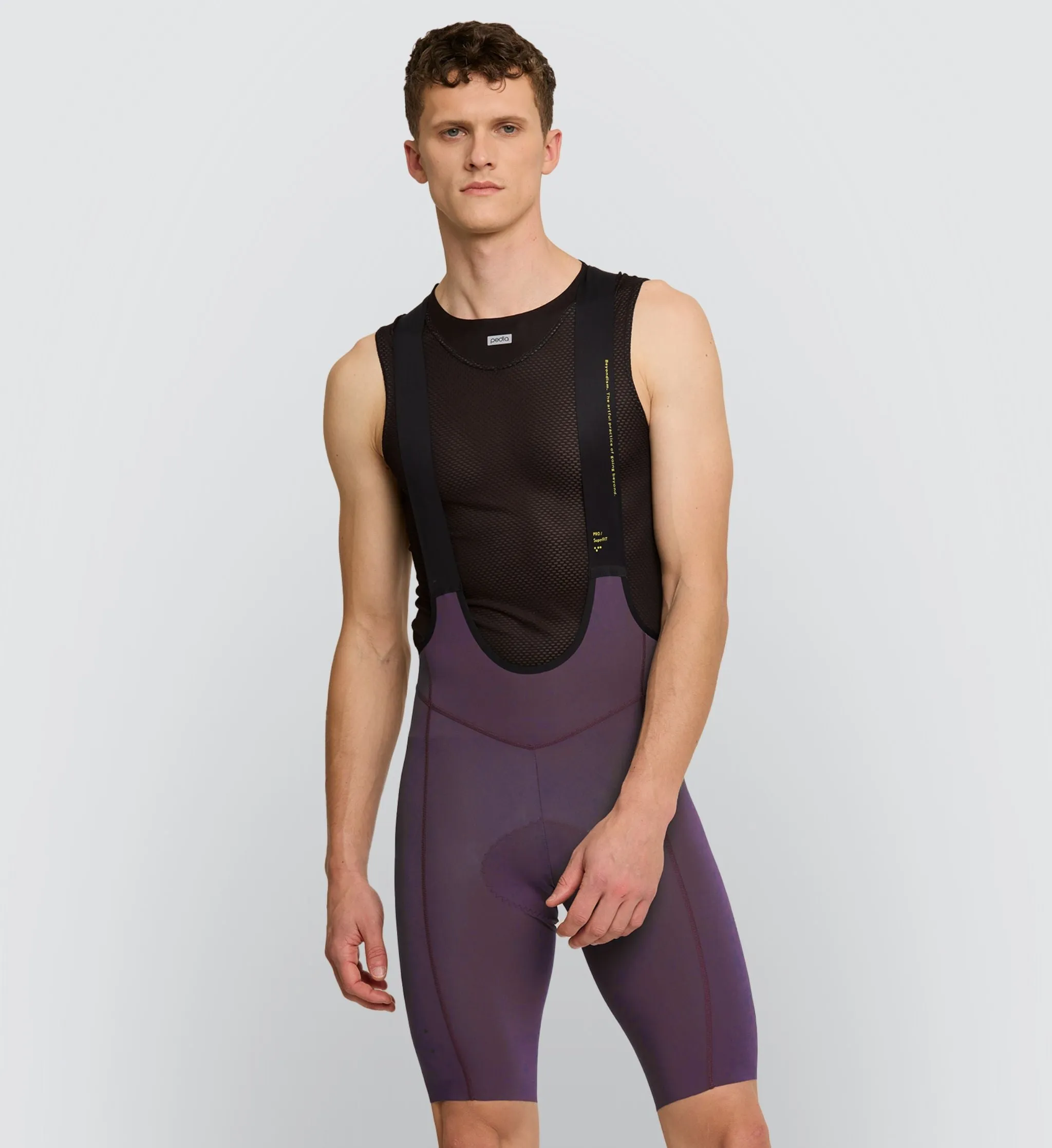 Pro / Men's SuperFIT Bib Short - Plum