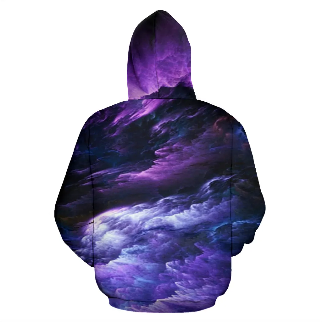 Purple Universe Men/Unisex All Over Premium Hoodie