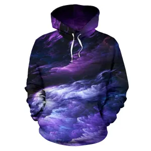 Purple Universe Men/Unisex All Over Premium Hoodie