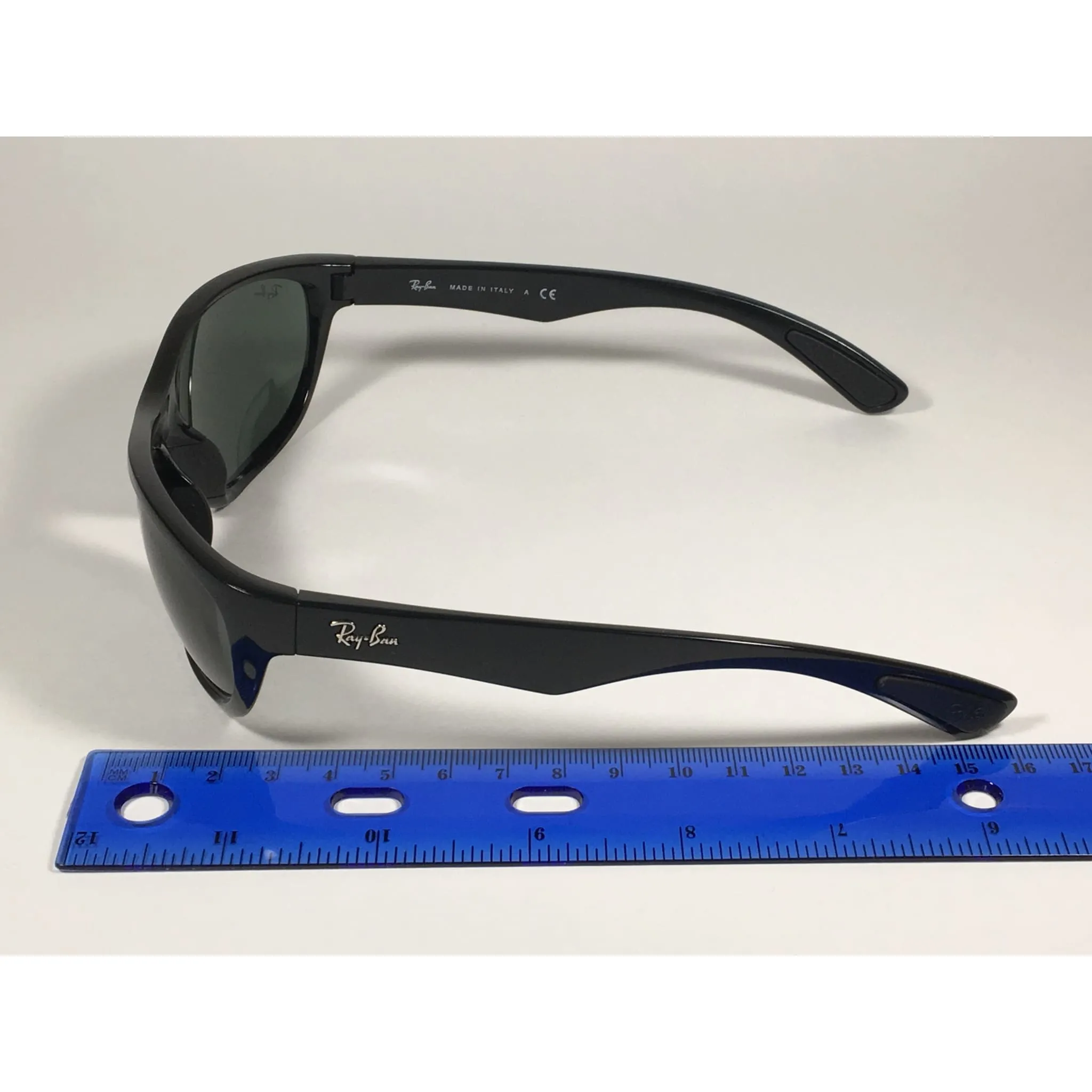 Ray-Ban Active Sport Sunglasses Black Gloss Frame Green Lens RB4188 601/71