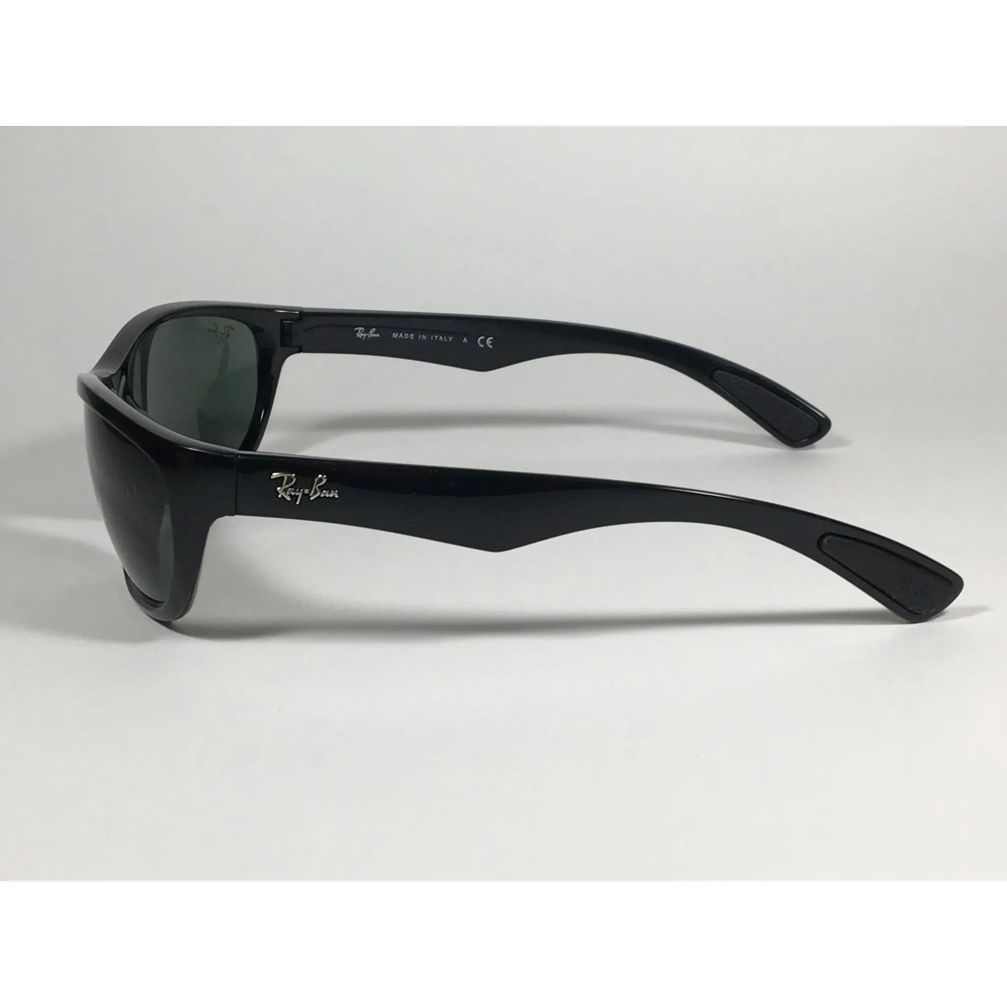 Ray-Ban Active Sport Sunglasses Black Gloss Frame Green Lens RB4188 601/71
