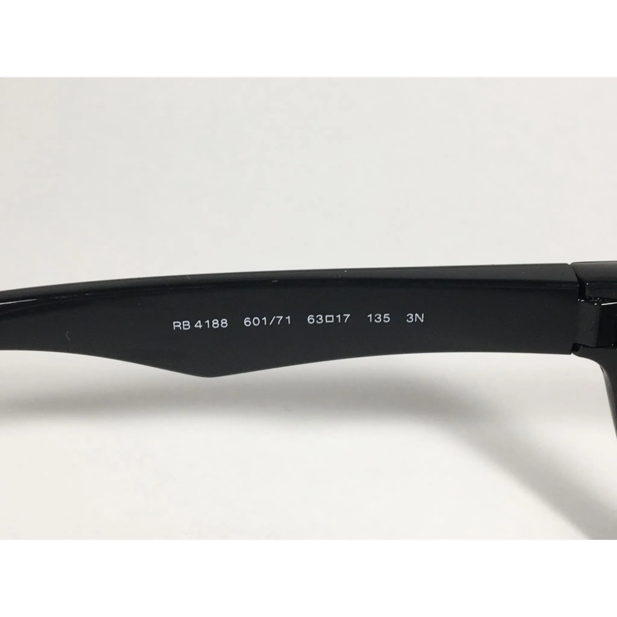Ray-Ban Active Sport Sunglasses Black Gloss Frame Green Lens RB4188 601/71