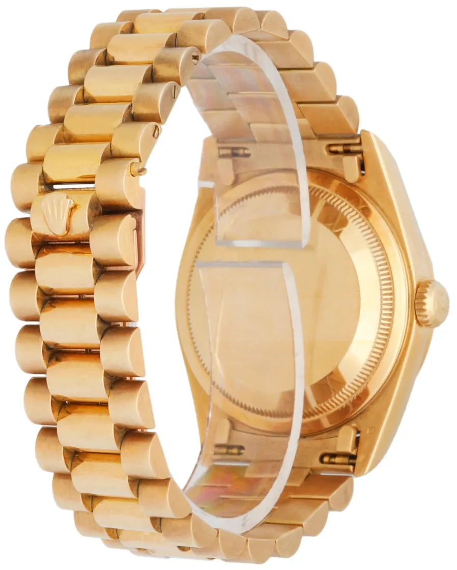 Rolex Day Date 18238 President Diamond Dial Men's Watch Box & Papers