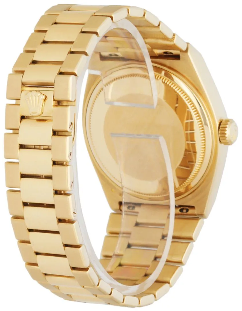 Rolex Day Date Oysterquartz 19018 18K Yellow Gold Men's Watch