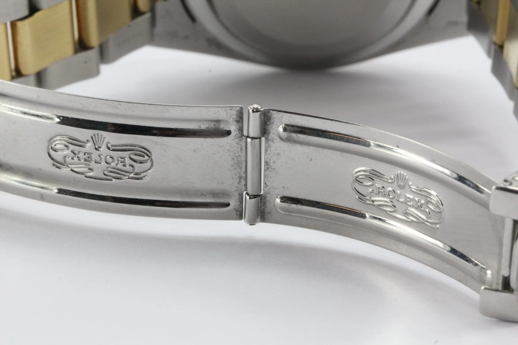 Rolex Submariner Model 16613 Oyster Stainless & 18K Gold Watch