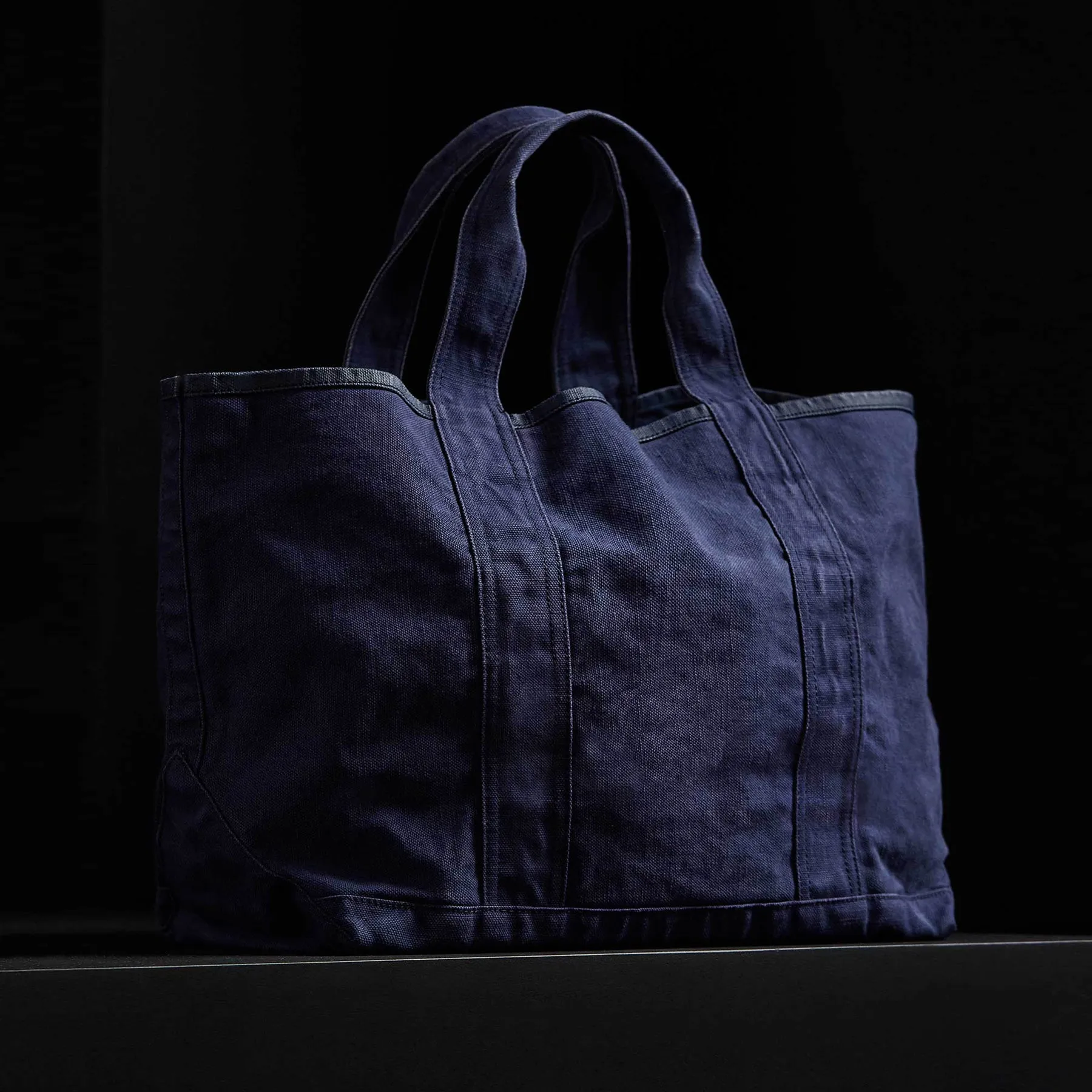 Small Canvas Tote - Royal Blue