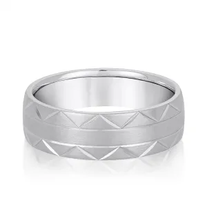The Warrior Man Men’s Wedding Band