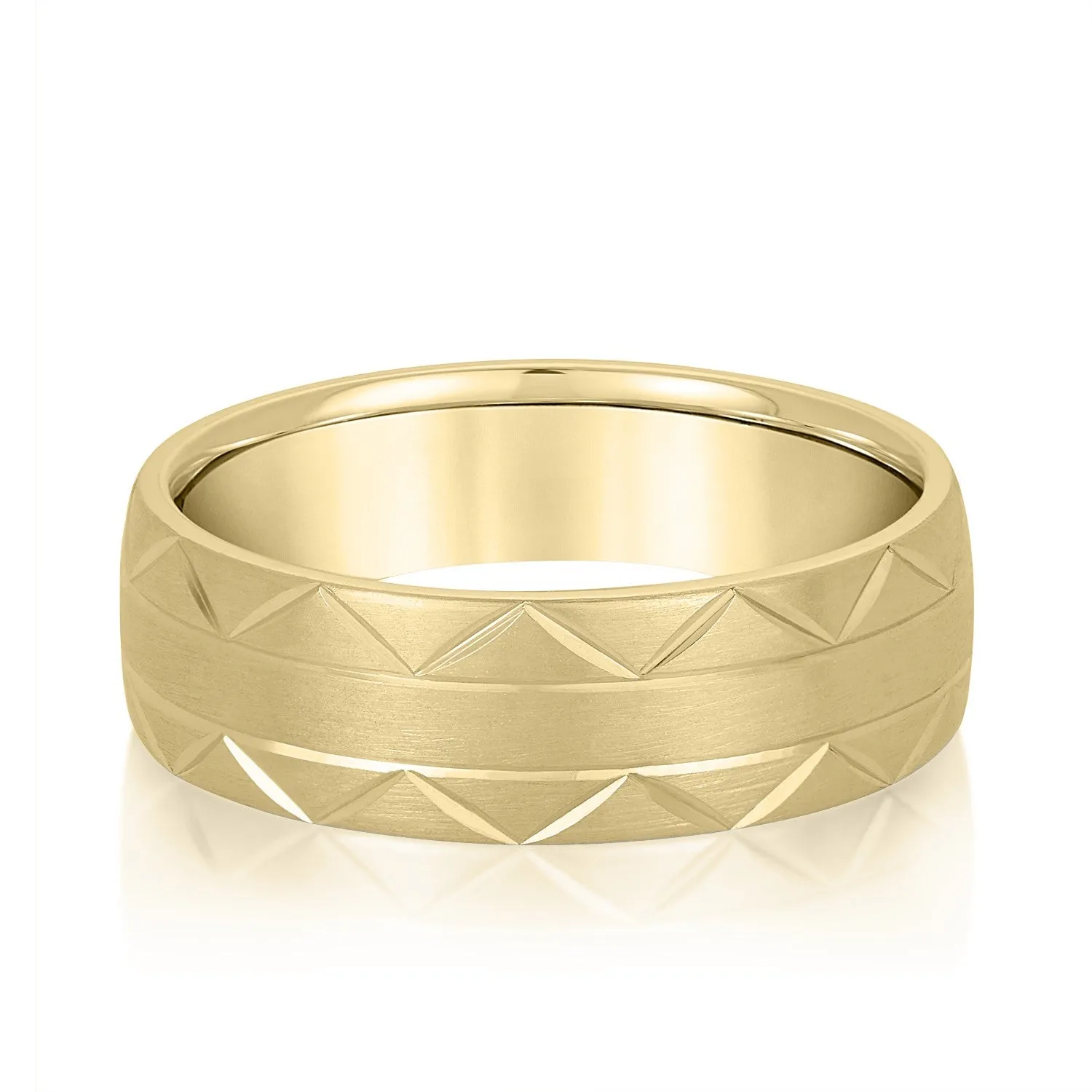 The Warrior Man Men’s Wedding Band